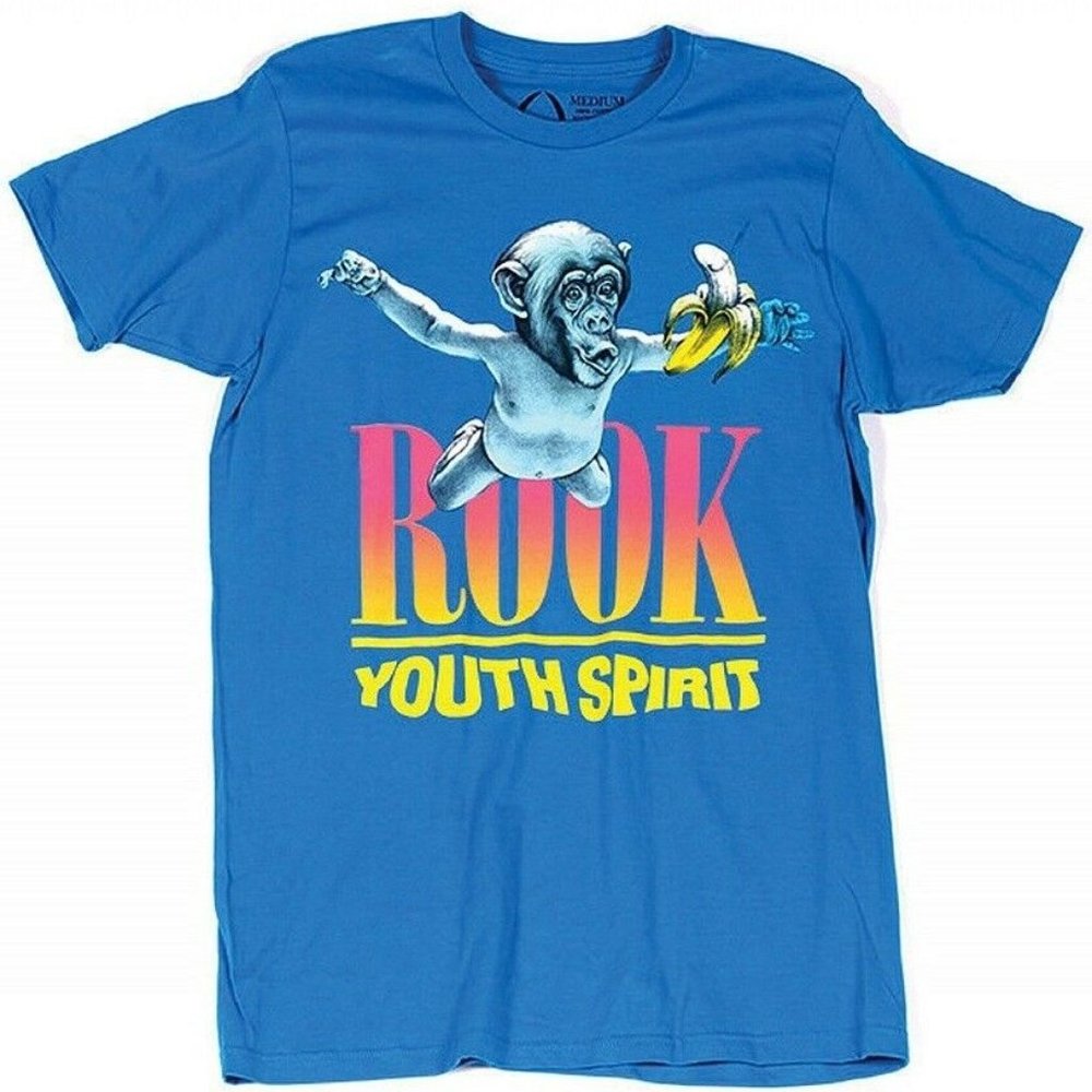 Rook Men's The Nevermind V2 Nirvana T Shirt (S-XL)
